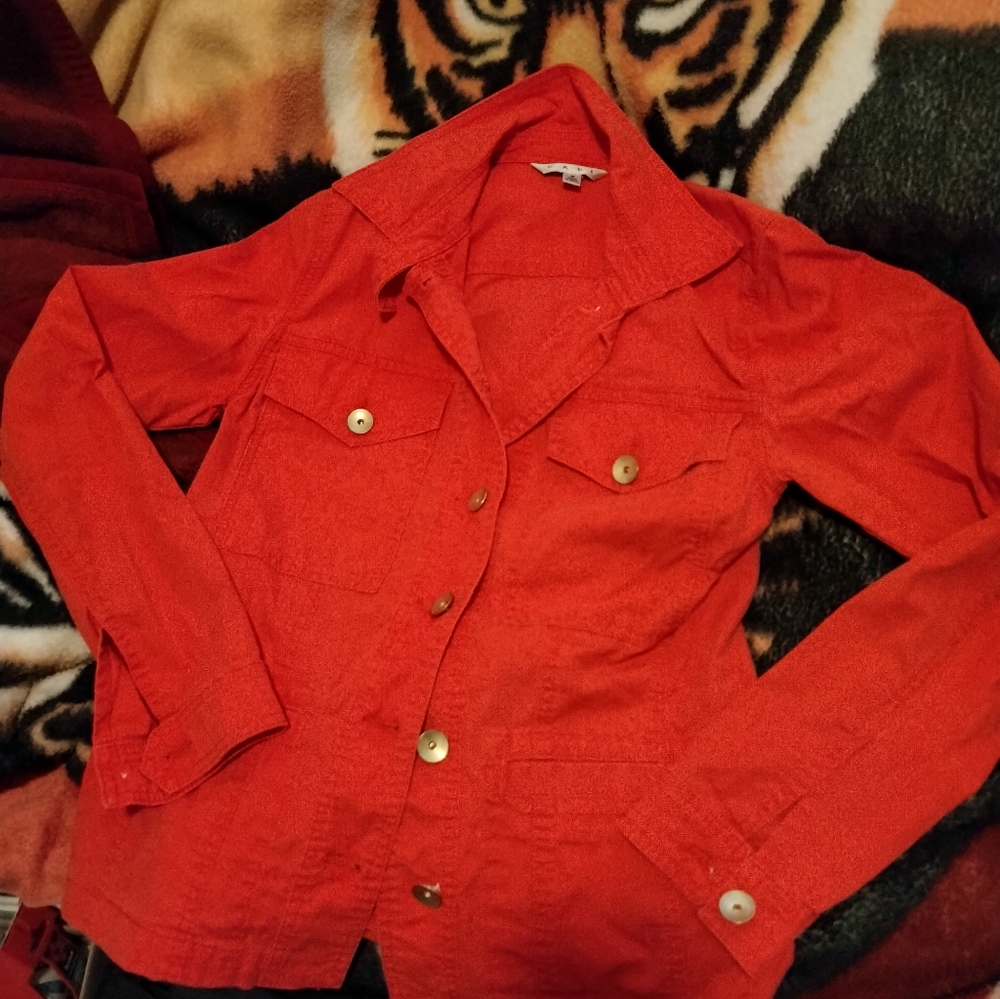 Authentic CABI women's Jacket S. Pre owned like a New. Super condition. Rare
